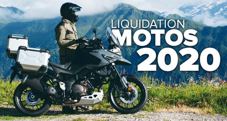 Liquidation sur les motos 2020